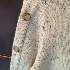 LOFT Sweater dress with buttons